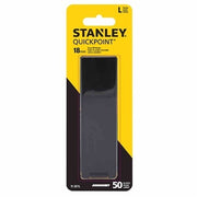 Stanley 11-301L 50pk 18mm Quick-Point Blades