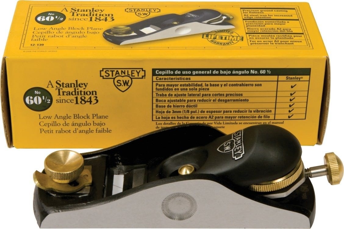 Stanley 12-139 No. 60-1/2 Low Angle Block Plane