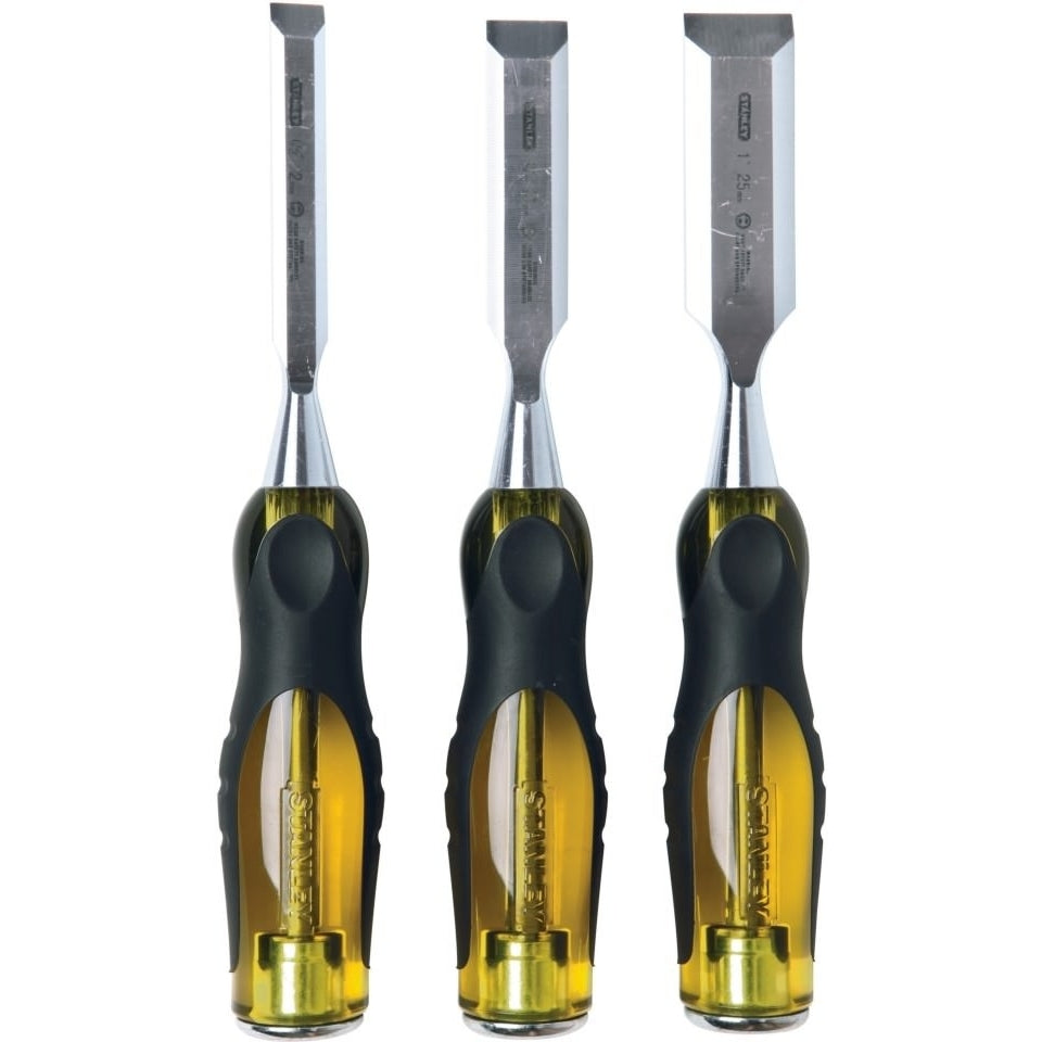 Stanley 16-970 3 Piece FatMaxShort Blade Chisel Set