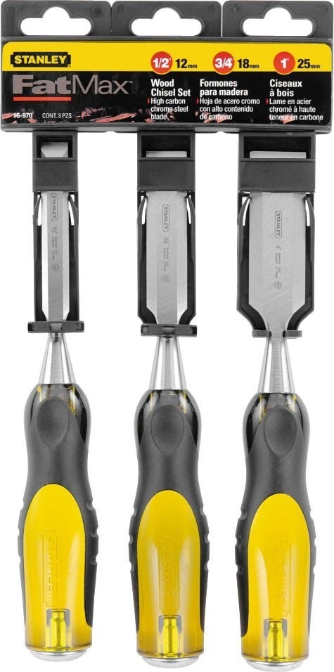 Stanley 16-971 6 Piece FatMaxShort Blade Chisel Set
