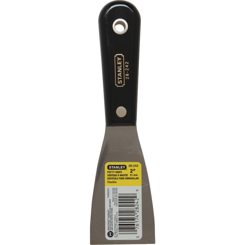 Stanley 28-242 2" Nylon Handle Flexible Blade Putty Knife