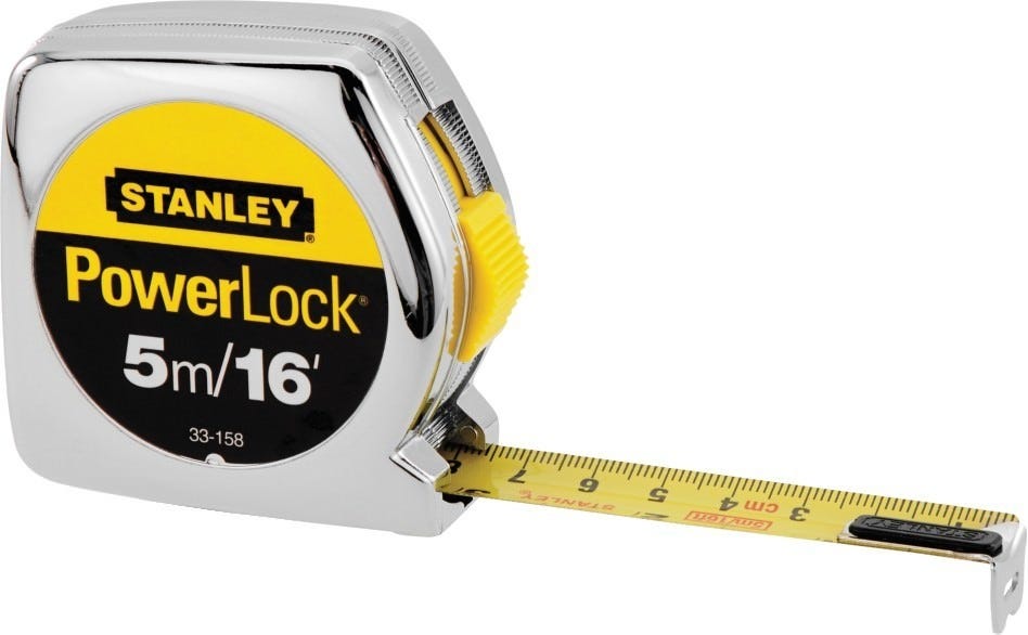 Stanley 33-158 5m/16' x 3/4" PowerLockTape Rule (cm Graduation)