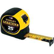 Stanley 33-725 25' x 1-1/4" FatMaxTape Rule Reinforced with Blade ArmorCoating