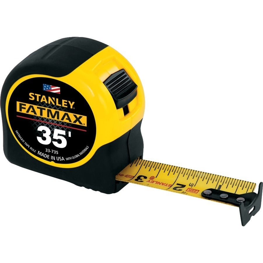 Stanley 33-735 35' x 1-1/4" FatMaxTape Rule Reinforced with Blade ArmorCoating