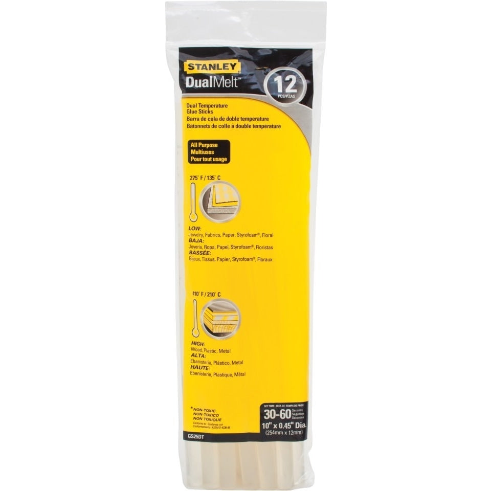 Stanley Gs25Dt 10" Dual Temp Glue Sticks
