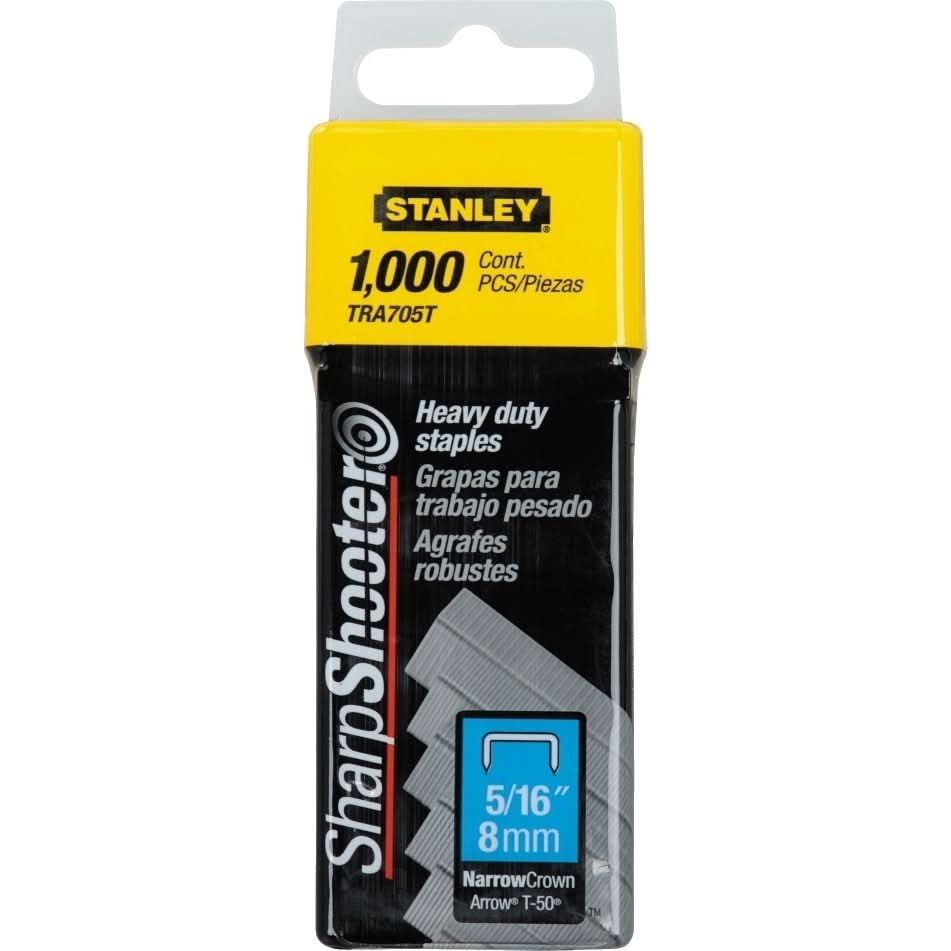 Stanley TRA705T 1,000 Units 5/16" Heavy Duty Staples