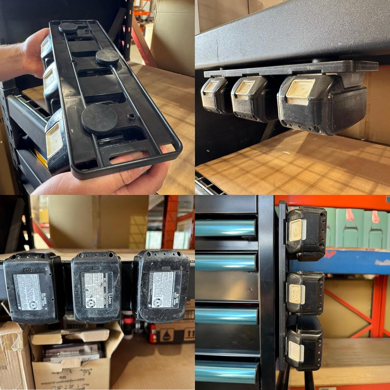 StealthMounts Magnetic Battery Holder for Makita 18V Batteries