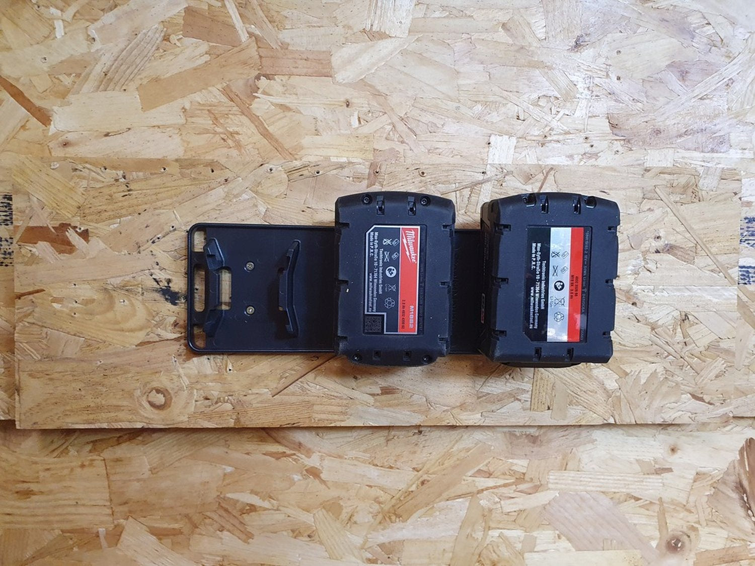 StealthMounts Battery Holder for Milwaukee M18 Batteries