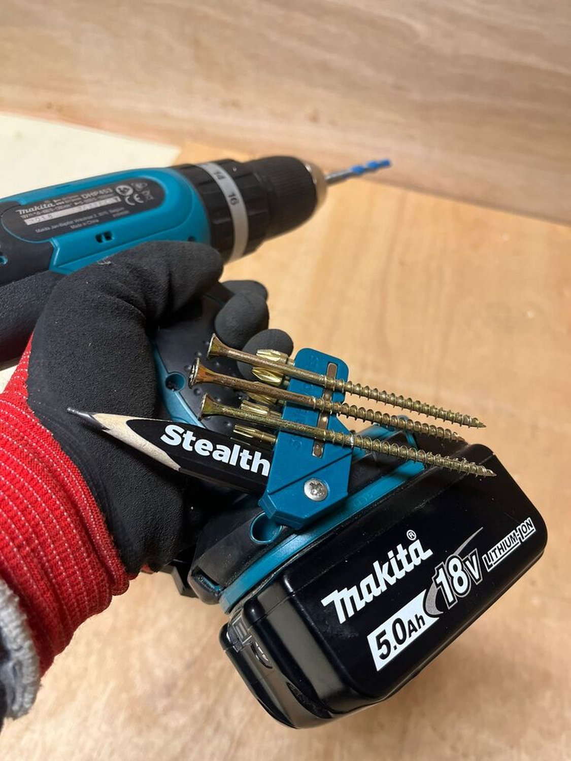 StealthMounts 45° & 90° Magnetic Bit Holder for Makita CXT, LXT & XGT Tools, 2-Pack