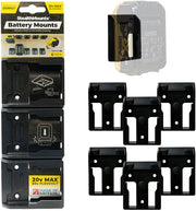 StealthMounts Battery Mounts for DeWALT XR 20V, 6-Pack