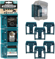 StealthMounts Battery Mounts for Makita 40V XGT, 6-Pack