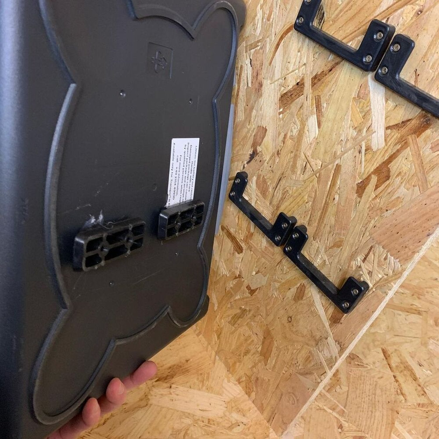 StealthMounts Cleat 'n' Feet Mounting System Black, 4-Pack
