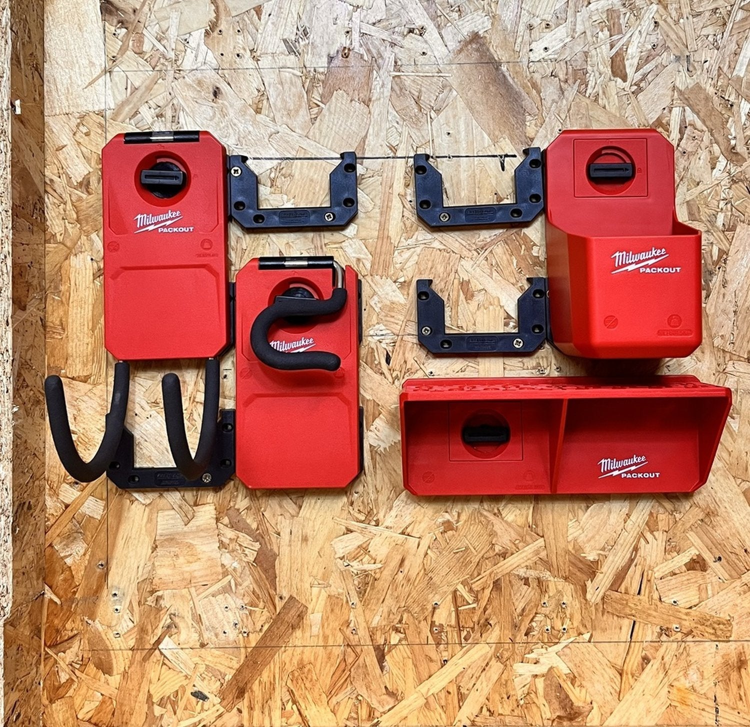 StealthMounts Cleat 'n' Feet Mounting Cleats V2 Black, 6-Pack