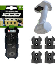 StealthMounts Tool Mounts for Festool 18V Black, 4-Pack