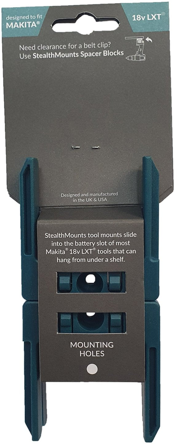 StealthMounts Tool Mounts for Makita 18V LXT, 4-Pack