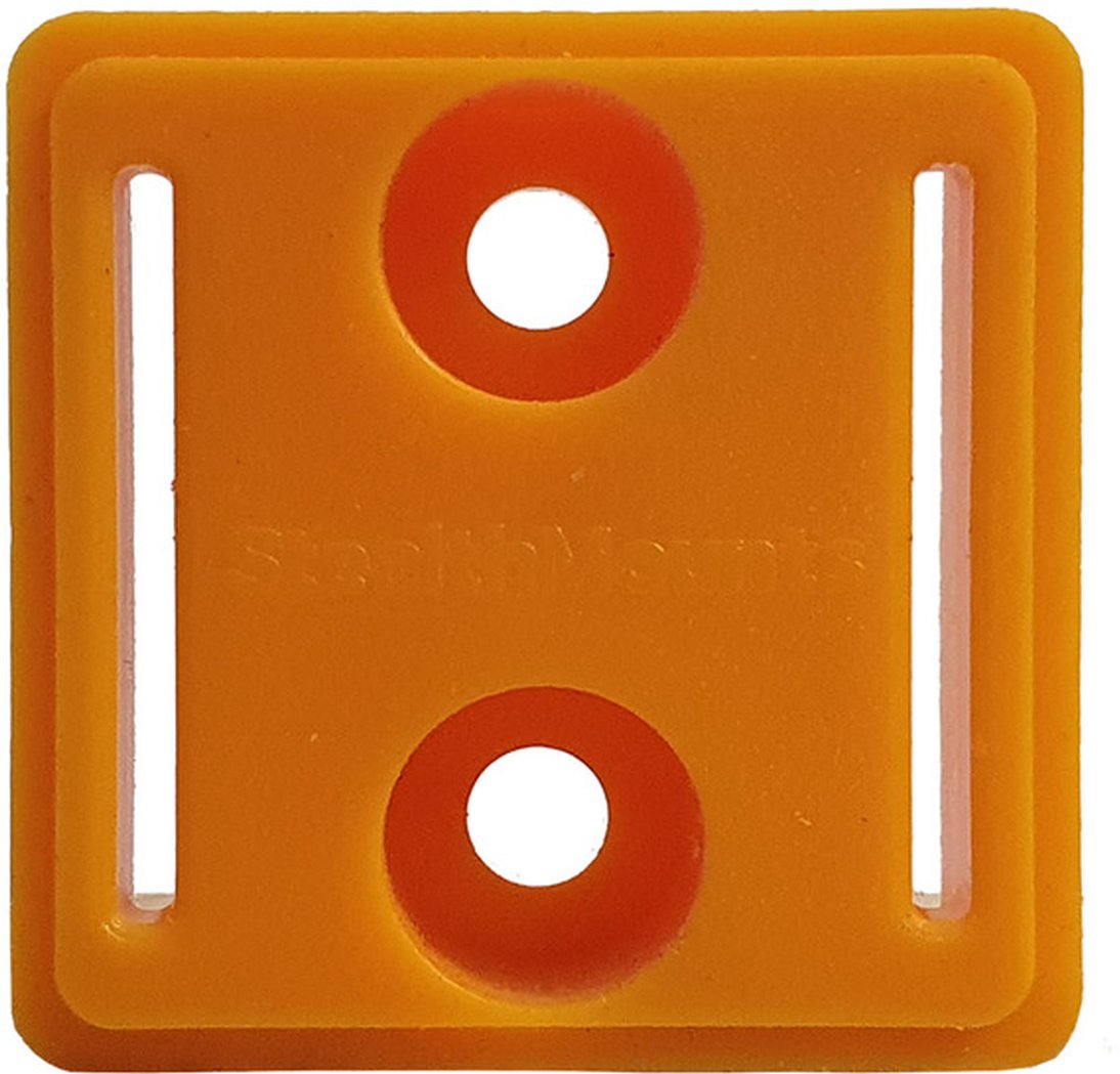 StealthMounts Tool Mount Spacer Blocks Yellow, 6-Pack