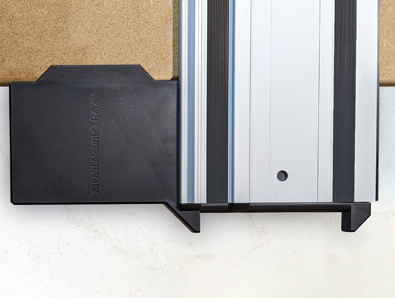 StealthMounts Trax90XL Track Saw Square for Milwaukee