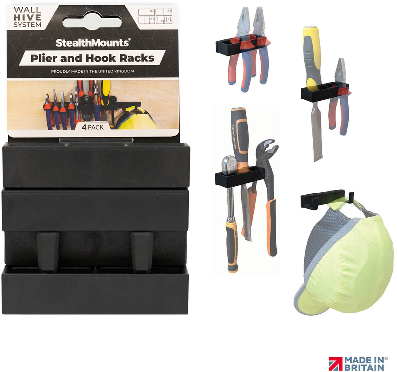 StealthMounts Wall Hive System Set , 4-Pack