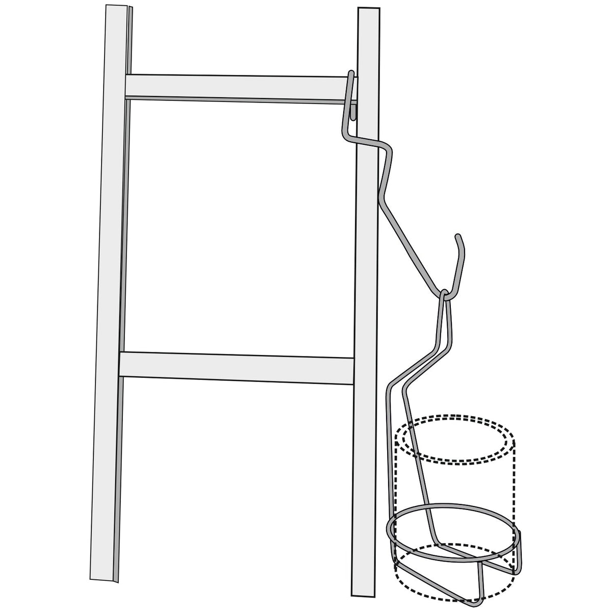 Speedheater Ladder Hook & Paint Can Holder – view 7