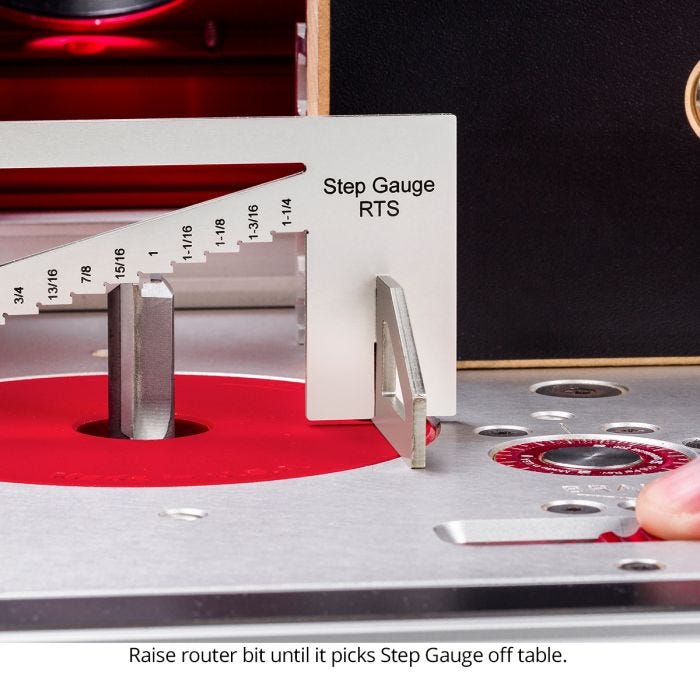 Woodpeckers STEPGSET-24 Stainless Steel Step Gauge Set