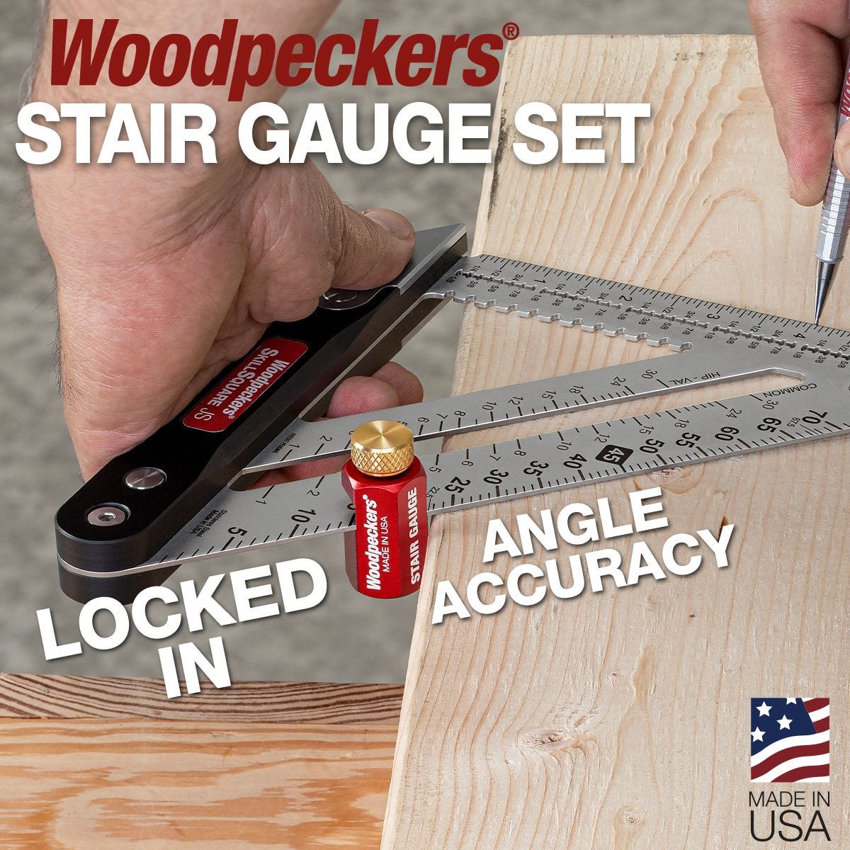 Woodpeckers STG-22 Stair Gauge Set