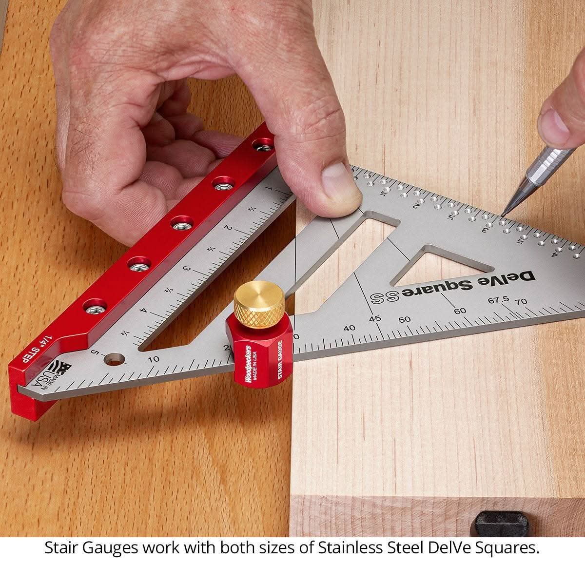 Woodpeckers STG-22 Stair Gauge Set – Tool Nut