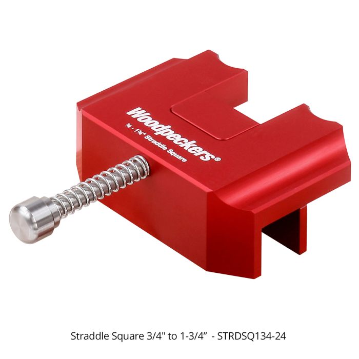 Woodpeckers STRDSQ134-24 Straddle Square 2024 - 1-3/4 in.