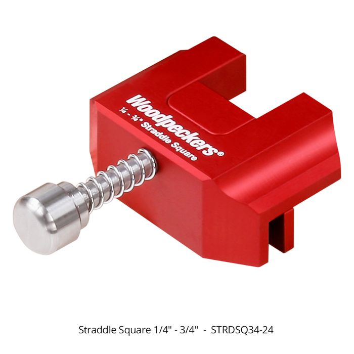 Woodpeckers STRDSQ34-24 Straddle Square 2024 - 3/4 in.