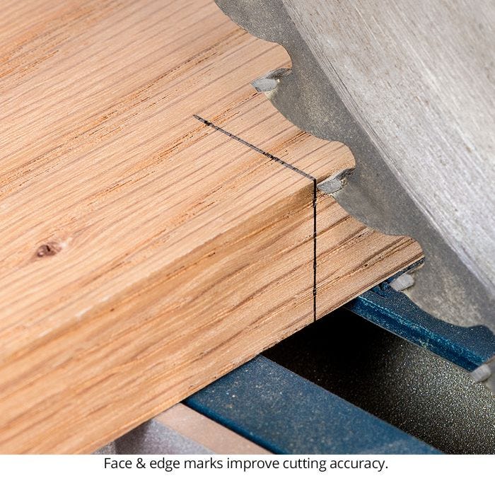 Woodpeckers STRDSQ34-24 Straddle Square 2024 - 3/4 in.