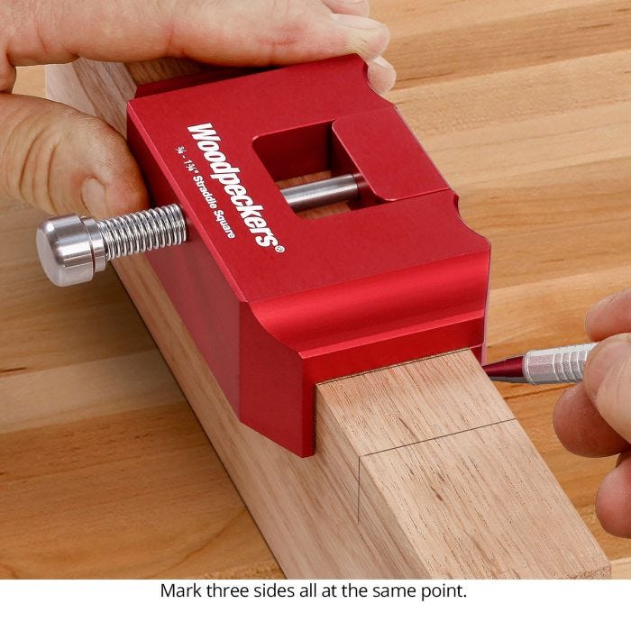 Woodpeckers STRDSQSET-24 2-Piece Straddle Square 2024 Set