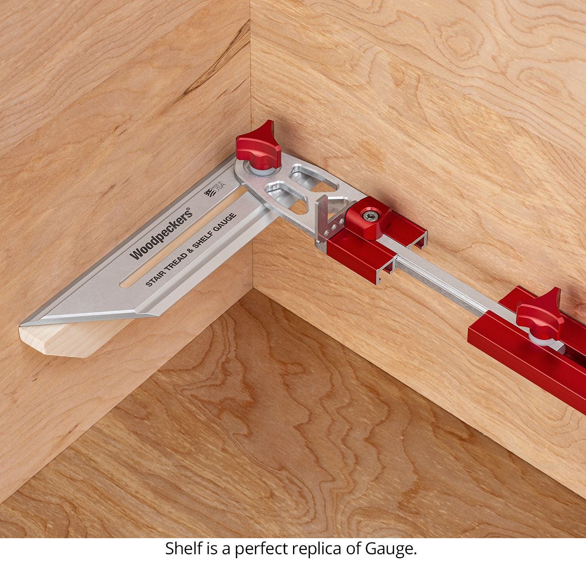 Woodpeckers STSG-SYS-24 Stair Tread and Shelf Gauge w/ Systainer