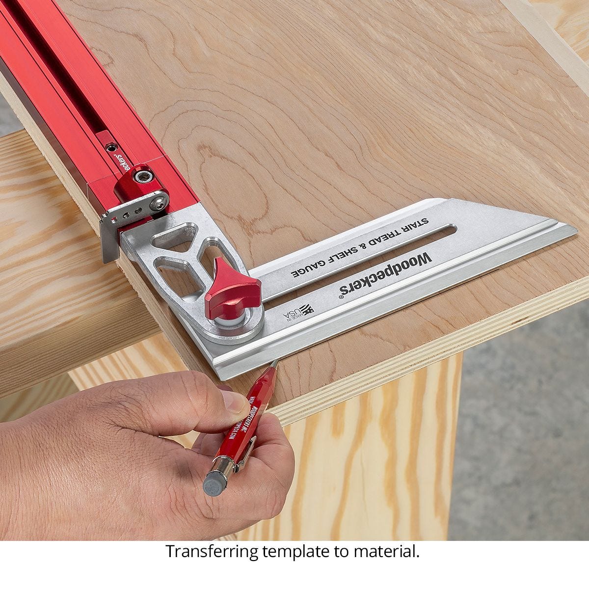 Woodpeckers STSG-SYS-24 Stair Tread and Shelf Gauge w/ Systainer