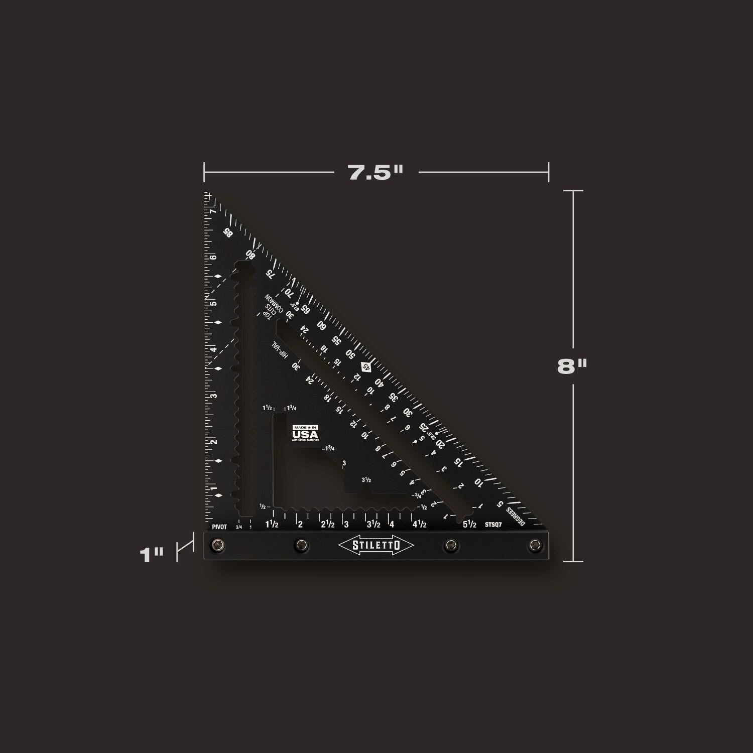 Stiletto STSQ7 STILETTO 7" Carpenter Square
