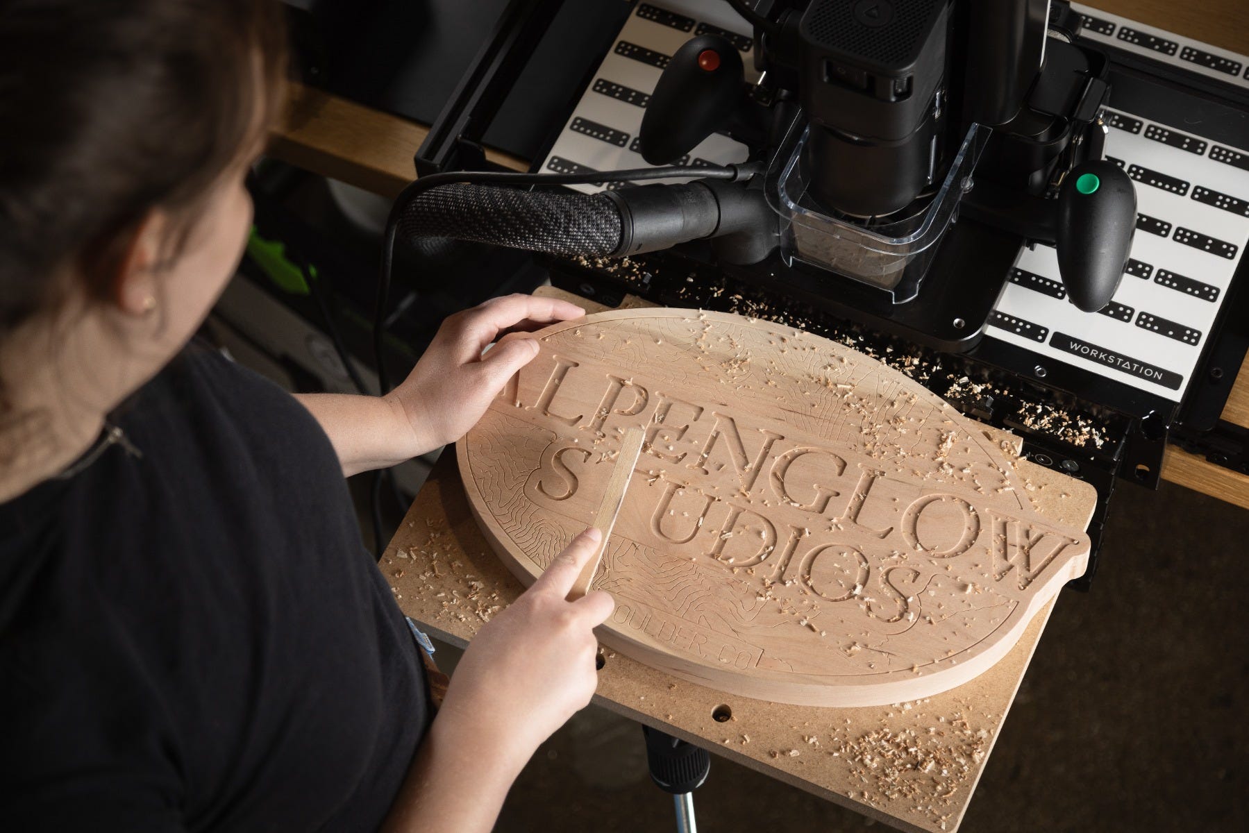 Shaper SCFP1-AJ-NN BenchPilot Hands-Free CNC Bench for Origin