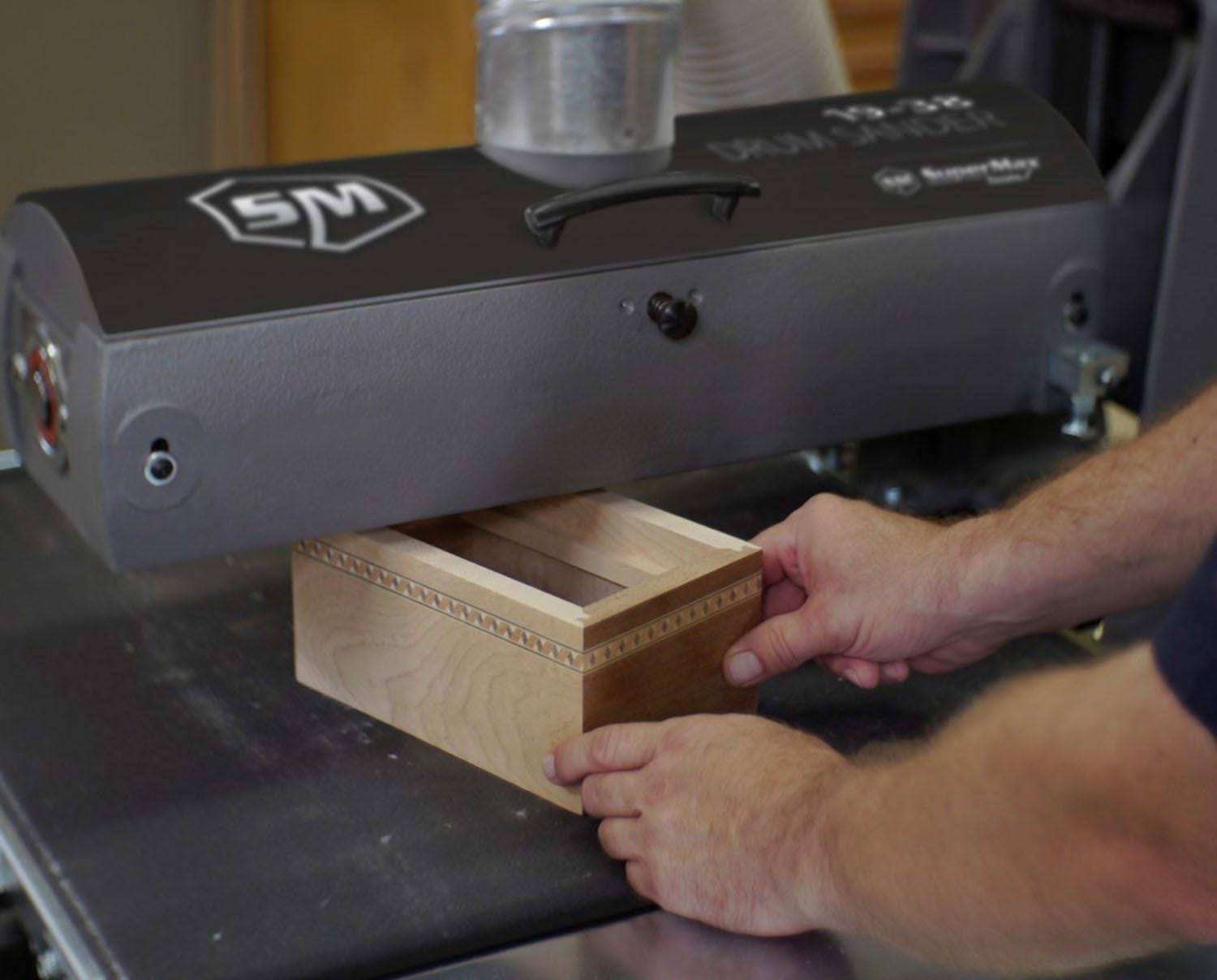 Supermax SUPMX-71938-D 19-38 Drum Sander with Open Stand – Tool Nut