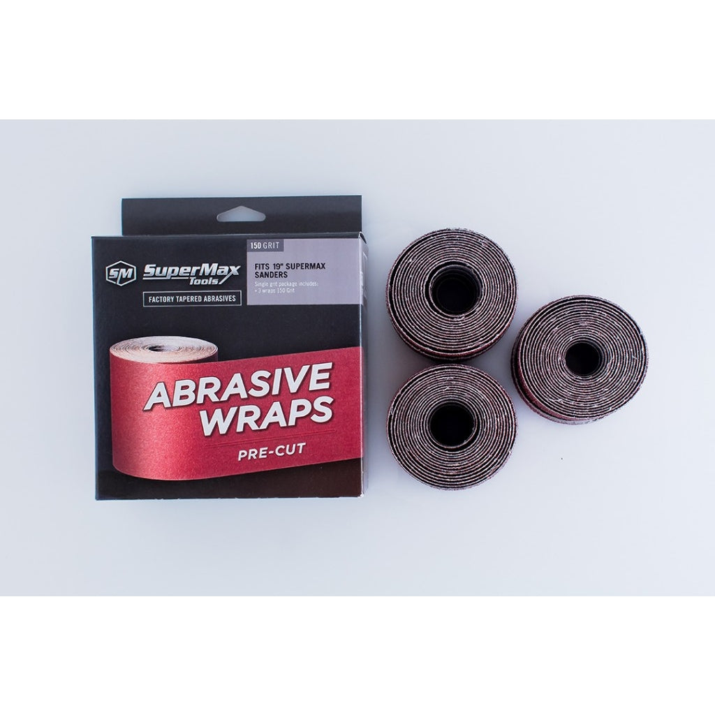 Supermax 60-19-220 220-Grit, 19" Drum, 3-Pack