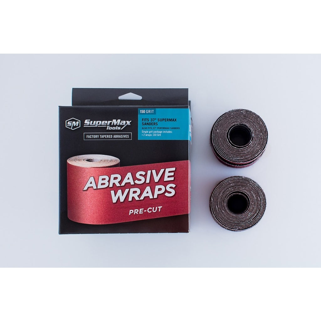 Supermax 60-7120 120-Grit, 37" Drum, 2-Pack