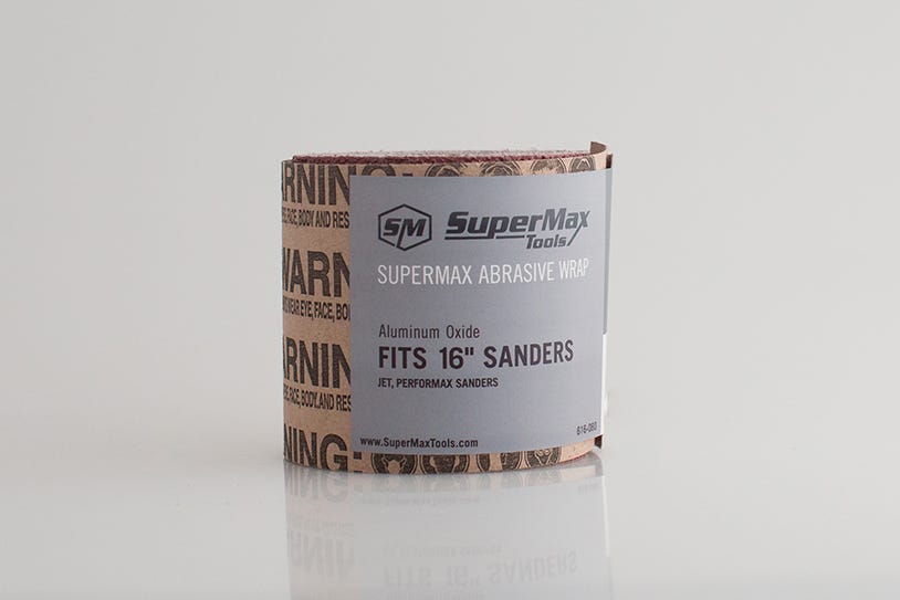 Supermax 60-6120 120-Grit, 16" Drum, 4-Pack