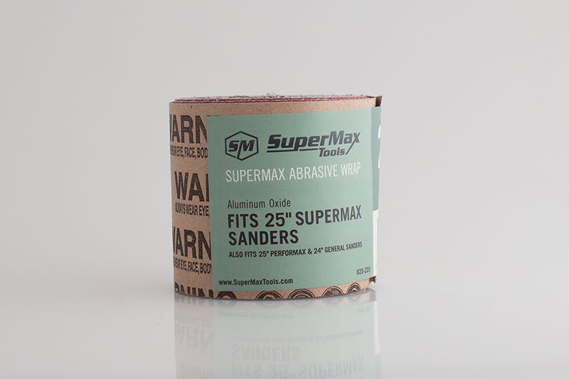 Supermax 60-5080 80-Grit, 25" Drum, 3-Pack