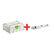 Festool Systainer3 M 137 with LEYSYS-FT1 Spirit Level