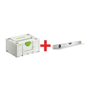 Festool Systainer3 M 187 with LEYSYS-FT1 Spirit Level