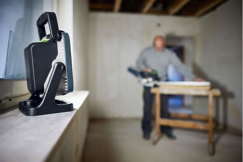 Festool SYSLITE KBS C Cordless 5000-Lumen Site Light with Bluetooth 18V Airstream 5.0Ah Battery