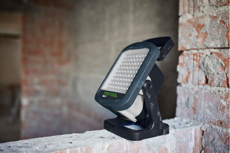 Festool SYSLITE KBS C Cordless 5000-Lumen Site Light with Bluetooth 18V Airstream 5.0Ah Battery