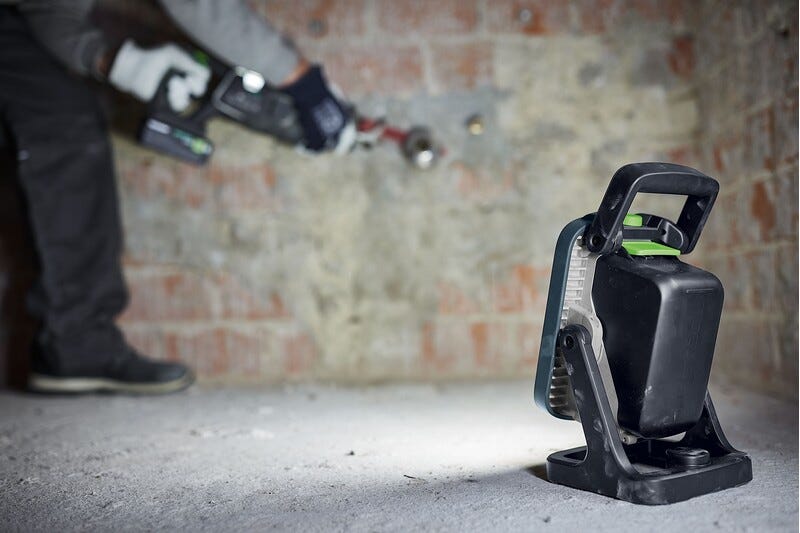 Festool 578126 SYSLITE KBS C Cordless 5000-Lumen Site LED Light