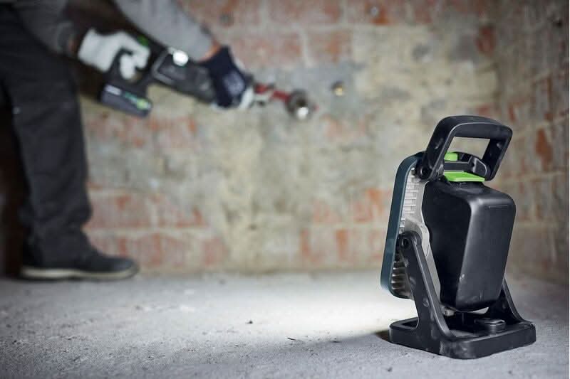 Festool SYSLITE KBS C Cordless 5000-Lumen Site Light with Bluetooth 18V Airstream 5.0Ah Battery