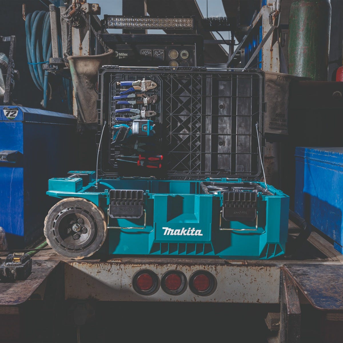 Makita MAKTRAK Pro 4-Piece Modular Storage Toolbox Kit