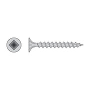Simpson Strong-Tie T08C125WQM Fiber-Cement Screw,  #8 x 1-1/4-in. #2 Square Wafer-Head, Type 316, 1000-Pack