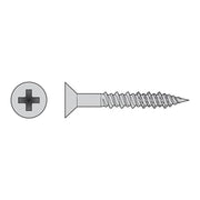Simpson Strong-Tie T08J075FXC Marine Screw, Flat Head,  #8 x 3/4-in. #2 Phillips Drive, Type 316, 100-Pack