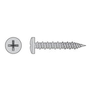 Simpson Strong-Tie T08J075PXM Marine Screw, Pan Head,  #8 x 3/4-in. #2 Phillips Drive, Type 316, 1000-Pack