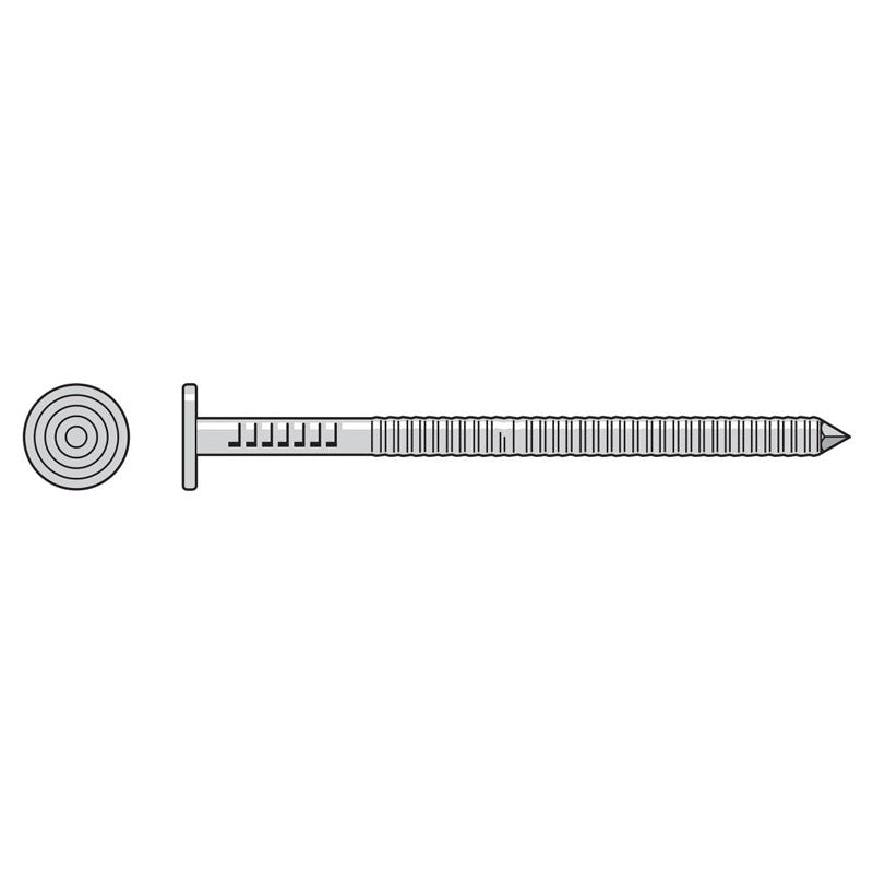 Simpson Strong-Tie T10KR75 Premium Siding Nail,  3-in. x 7/32-in. Head Dia., Type 316 Stainless Steel, 5-lb.